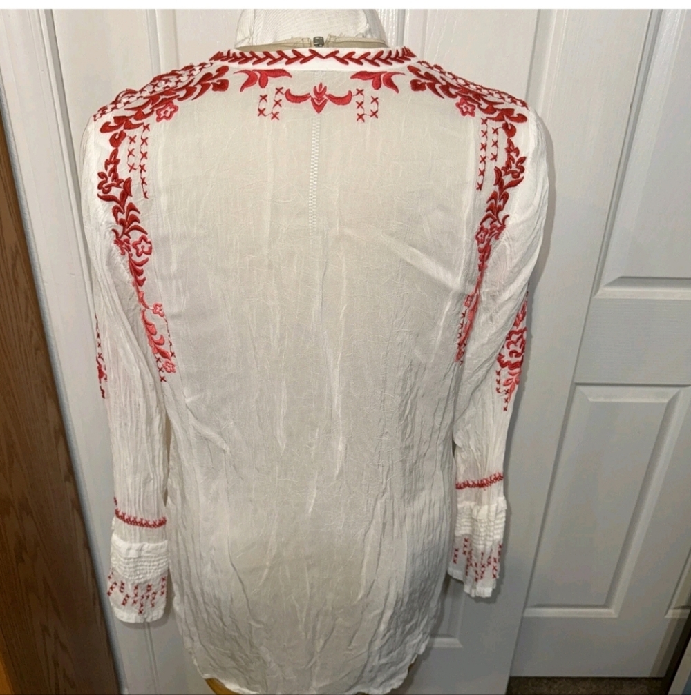 🧡Johnny was ROSS RED TUNIC - Picture 12 of 13